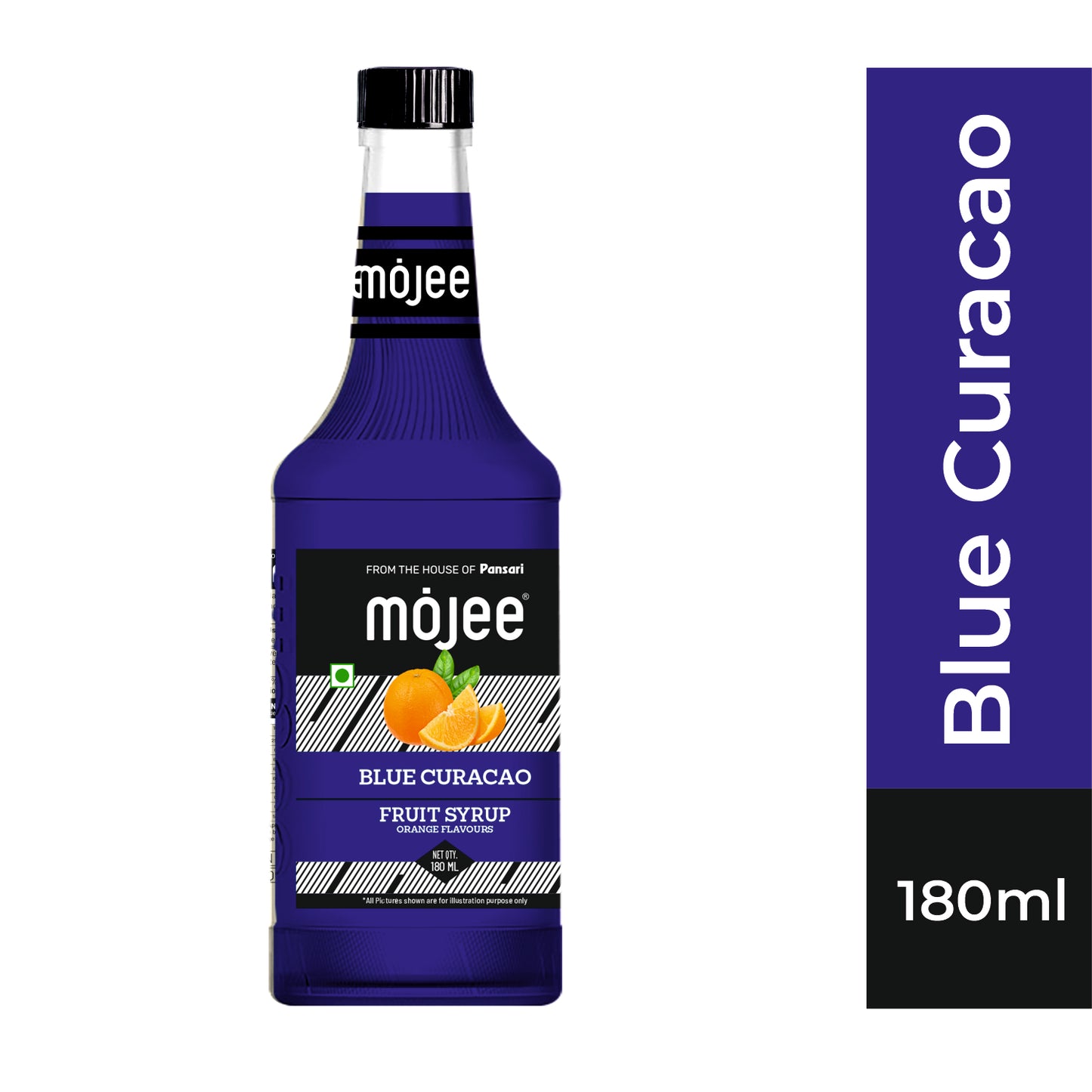 Mojee BLUE CURACO SYRUP