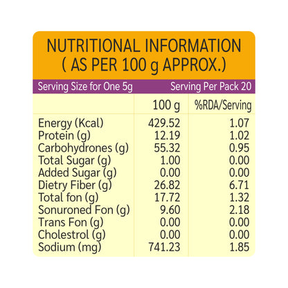 SHASHA GARAM MASALA 50g