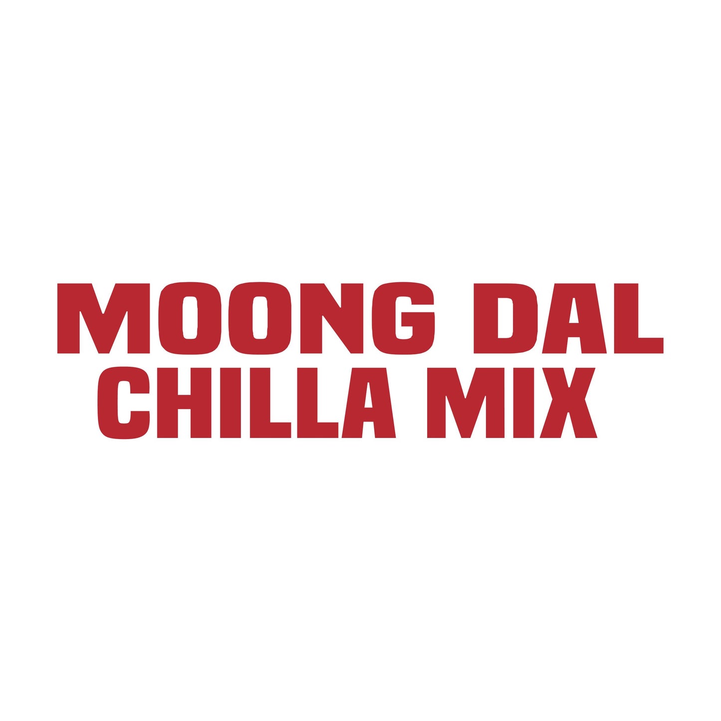 MOONG DAL CHILLA Mix