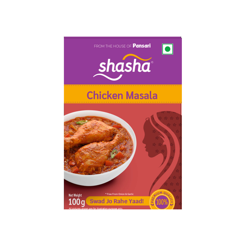 SHASHA CHICKEN MASALA 100g