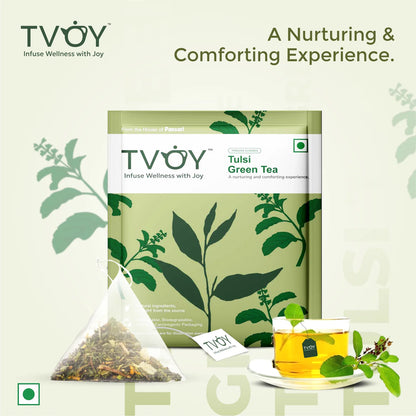 TVOY TULSI GREEN TEA (1.8G X 20)x12