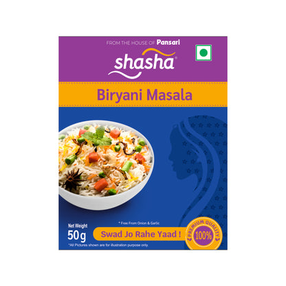 SHASHA BIRYANI MASALA 50g