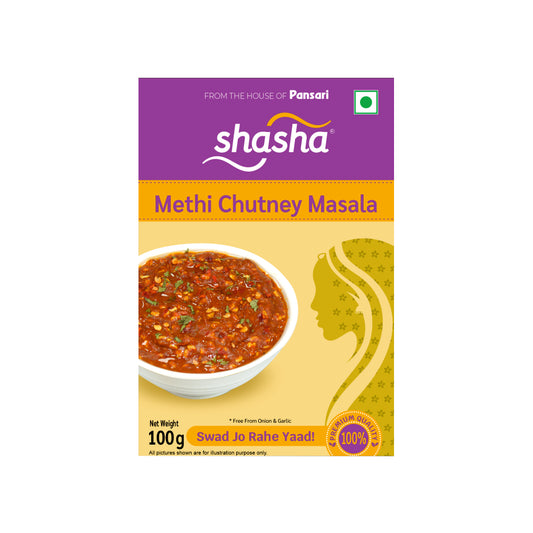 SHASHA METHI CHUTNEY MASALA 100g