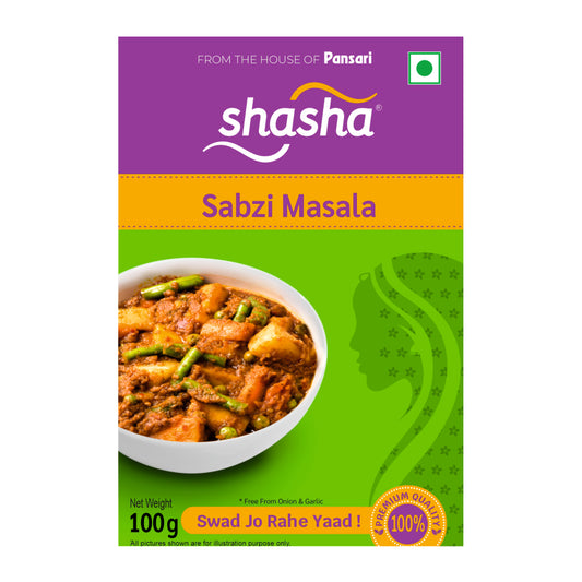 SHASHA SABZI MASALA 100g